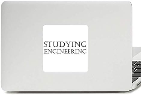 Kratka fraza studiranje inženjerskog naljepnice Vinil trake za naljepnice za laptop naljepnice za laptop