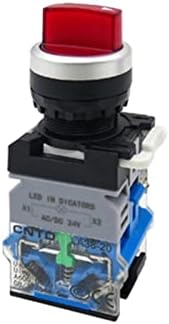 Neyens LA38 LED selektor Pritisnite tipku Rotacioni prekidač 2 3 Pozicija Lagana samozabrana 1Nonc osvetljeni srebrni kontakt 22mm