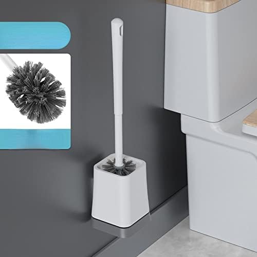 Na toalet četkica dugačka ručica mekana kosa toalet četkica zid viseće domaćinstvo za čišćenje toaleta Postavi kvadratni četkica