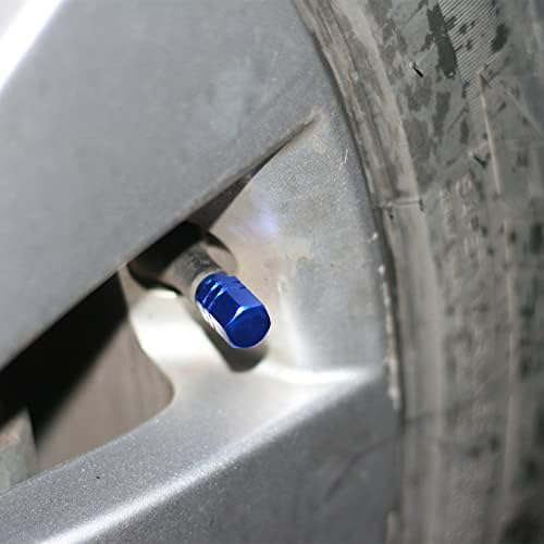 Ventil za gume Stem CAPS aluminijumski set ventila za ventil za gume, 32 paketa Univerzalna stabljika za koroziju za automobile Motocikli