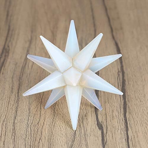 CRAFTStribe Opalite 12 point Merkaba Star Reiki Izlečenje kristalne duhovne energije Balansing