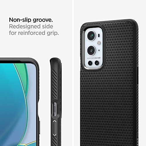 Spigen Tequine Air Armor dizajniran za oneplus 9 Pro Case 5G - mat crna