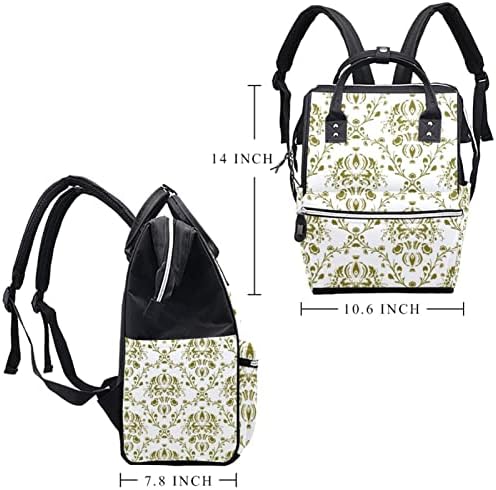Cvjetni ispitni cvjetni pelenijski torbic ruksak za bebe namijenjene torbe za promjenu multi funkcije Velika kapaciteta putnička torba