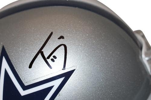 Trevon Diggs sa autogramom/potpisan Dallas Cowboys F / S VSR4 kaciga JSA 36840-NFL kacige sa autogramom