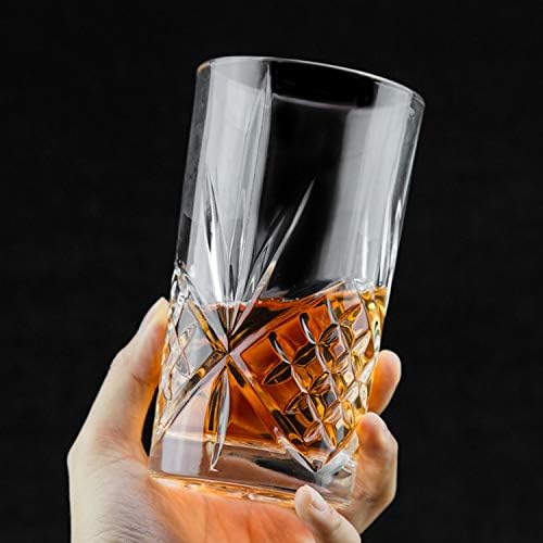 Whisky naočare Set 12 oz,Liqueur Spirits naočare Snifters Round Clear piće Glass,Rock naočare,staromodni kokteli naočare burbon naočare