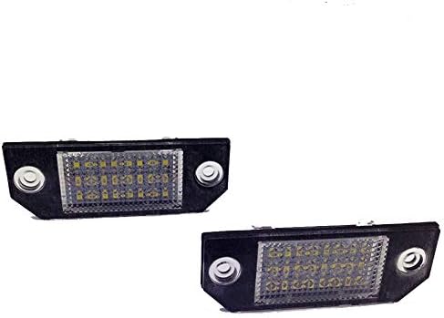 RUI XIN 213 Licenjska ploča svjetlo Potpuno LED lampice ploče za brojeve automobila Zamjena 2pcs za Ford Focus MK2 03-08 C-MAX 03-