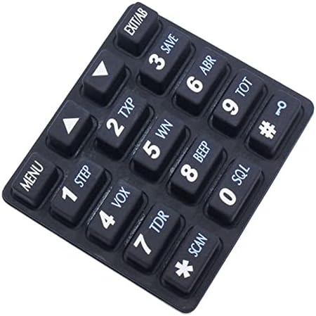 Csyanxing silikonska Numerička tastatura Walkie Talkie zamena za Baofeng dvosmerni Radio BF-UV82 UV82plus UV-82HP UV-8HX