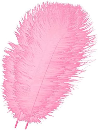 50 komada nojevo perje Bulk 10-12 inča za središnje dijelove vaza zanati Home Wedding Party Plumes para dekoracija Pink