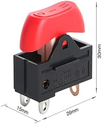 YUZZI industrijski prekidači 1kom Kcd15-103/T Prekidač za fen za kosu prekidač 3 položaja prekidača za uključivanje i isključivanje