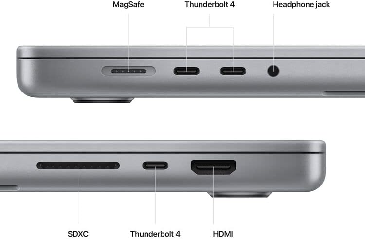 Apple 16-u MacBook Pro: M2 Max 12-Core CPU 30-core GPU 64GB 8TB prostor siva-Z174001BH