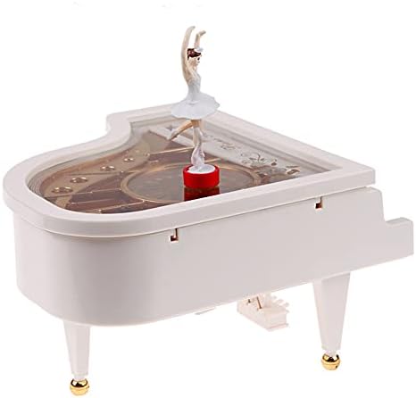 HGVVNM Novi romantični klasični klavir model muzičke kutije Dancing Ballerina Ručna ručna muzička kutija za rođendan Vjenčanje Love Poklon Početna Dekoracija