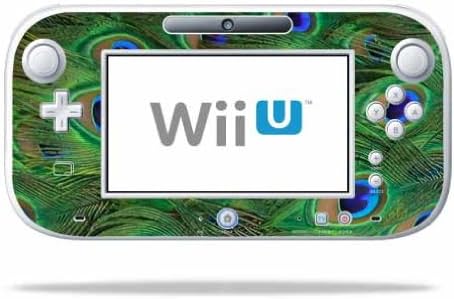 MightySkins kože kompatibilan sa Nintendo Wii U GamePad kontroler wrap naljepnica Skins Peacock