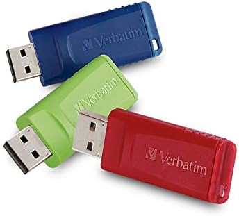 Verbatim 4GB Store 'n' Go USB Flash Drive - PC / MAC kompatibilan - 3PK - crvena, zelena, plava