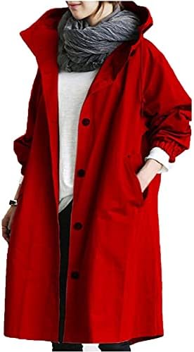 Foveguo kaputi za žene, moderne opruge za preveliki poslovni kaputi za žene dugih rukava, čvrsti komforni kaput