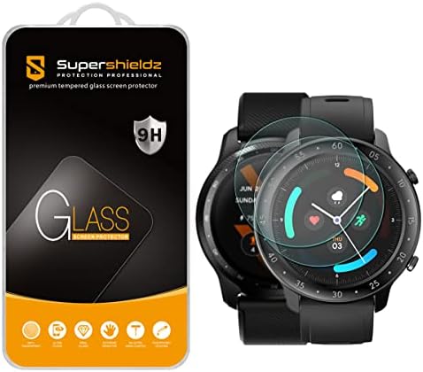 Supershieldz dizajniran za Ticwatch Pro 3 / TicWatch Pro 3 Ultra GPS Smartwatch kaljeno staklo za zaštitu ekrana, protiv ogrebotina, bez mjehurića