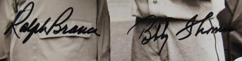Ralph Branca Bobby Thomson potpisao je auto Autogram 8x10 FOTO JSA AD34474 - AUTOGREM MLB Photos