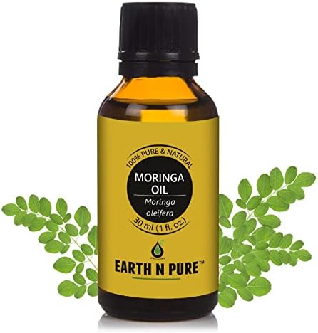 Zemlja n čista Moringa esencijalno ulje | 30 ml | nerazrijeđene, prirodne i terapijske ocjene - pomaže u njezi kože i kose