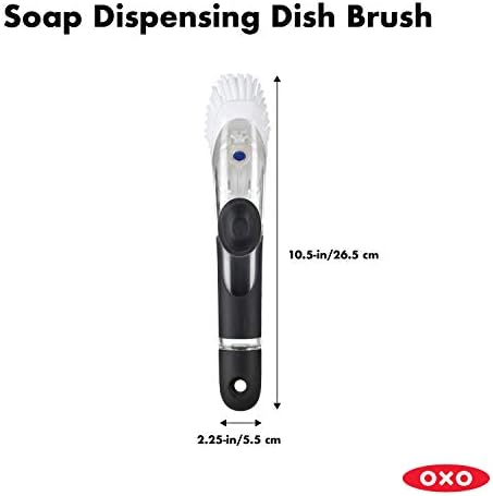 OXO Good koštac četka za suđe za nanošenje sapuna 15x10x5cm