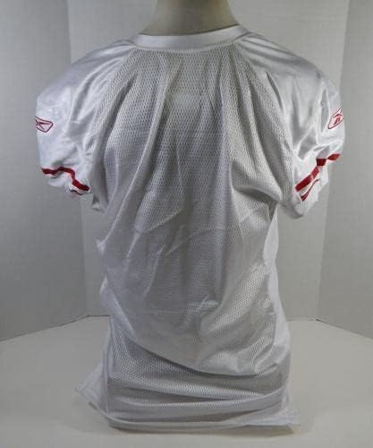 2009 San Francisco 49ers Blank Igra izdana Bijeli dres Reebok 50 DP24090 - Neintred NFL igra rabljeni dresovi