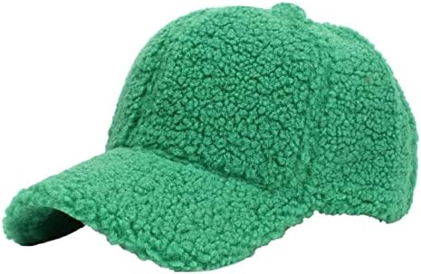 Ljetni Fitnes na otvorenom Teddy crni šeširi za muškarce sportski šeširi topla putovanja podesiva bejzbol kapa od umjetne jagnjeće vune za muškarce žene