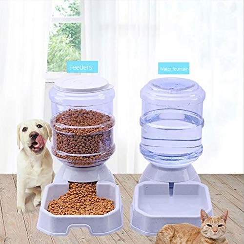 loinhgeo-igračka za kućne ljubimce, 3,8 L Automatska hranilica za kućne ljubimce pas mačka posuda za piće velikog kapaciteta držač za vodu-Pink za vodu jabuka##