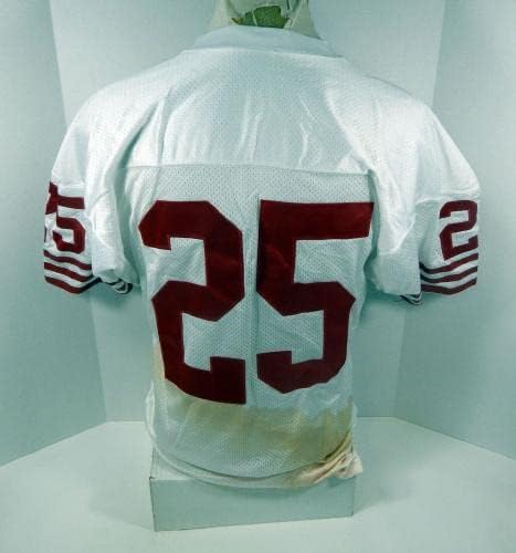 1995 San Francisco 49ers Eric Davis 25 Igra izdana Bijeli dres 44 DP30175 - Neincign NFL igra rabljeni dresovi