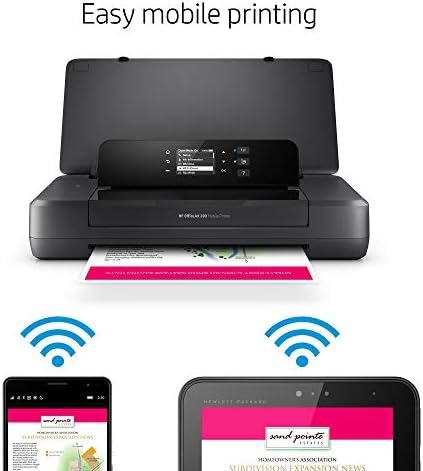 HP OfficeJet 200 prijenosni Printer s bežičnim & amp ;mobilne štampanje, crn