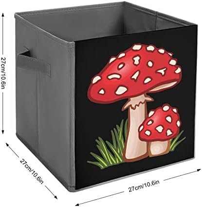 Magic Mushrooms velike kocke Storage Bins sklopiva platnena kutija za čuvanje Ormara Organizatori za police