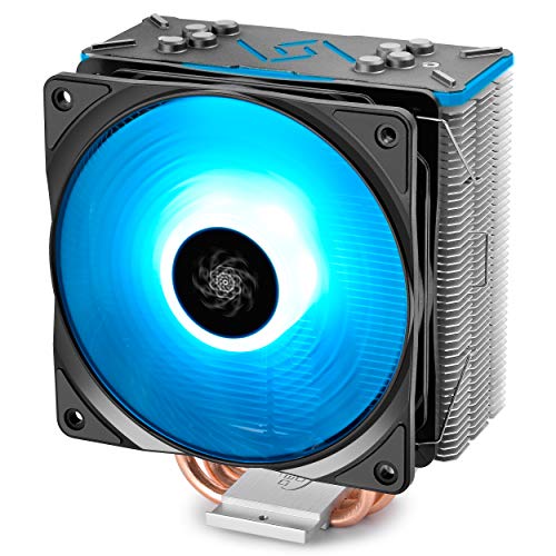 DeepCool GAMMAXX GT CPU Air Cooler RGB Aura Sync 180W TDP 6mm x 4 čiste bakarne toplotne cijevi CPU hladnjak sa 120mm ventilatorom