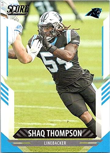 2021 Ocjena 201 Shaq Thompson Carolina Panthers NFL fudbalska trgovačka kartica