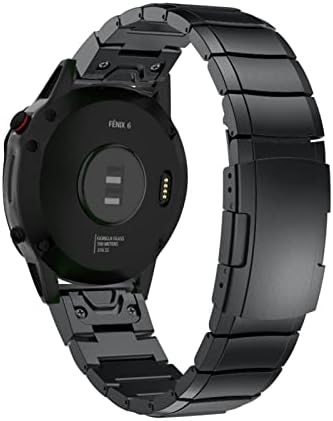 SAWIDEE 22 26mm Nerđajući čelik traka za brzo oslobađanje narukvica za Garmin Fenix 6X 6 Pro 5X 5 Plus 3hr D2 Delta PX Easyfit narukvica