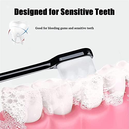 Brevi četkica za zube, Brevi Nordic-inspirirana premium nano četkica za zube, dodatna meka četkica za zube sa mekim četkicama sa 20000