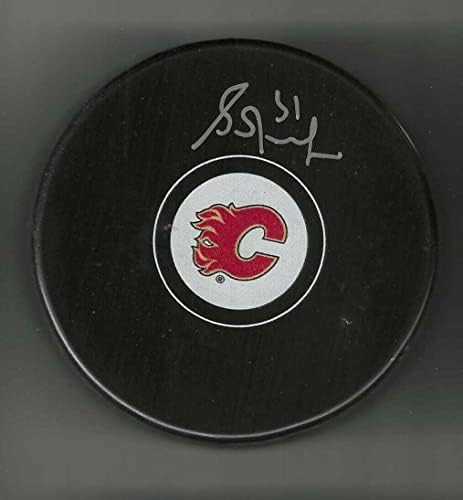 Grant fuhr potpisao Calgary Flames Pak-autograme NHL Paks