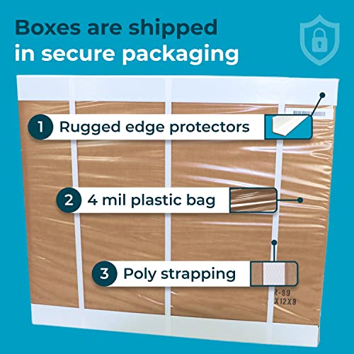 IDL pakovanje ravne valovite kutije za otpremu 10 D x 10 Š x 4 V-odličan izbor čvrstih kutija za pakovanje za USPS, UPS, FedEx dostava