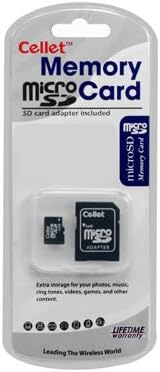 Cellet MicroSD 4GB memorijska kartica za Blackberry 8220 telefon sa SD adapterom.