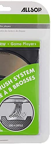 Allsop CD Laser-Lens & CD i DVD FastWipes, maramice bez čišćenja DVD, CD, PS1, PS2, Xbox & Xbox 360 diskovi