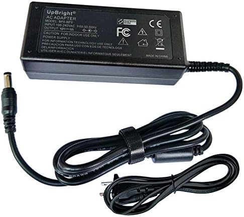 UpBright 22V AC / DC Adapter kompatibilan sa Moukey MAMP4 MAMP4-1 Professional 200w 2 Channel Bluetooth 5.0 Connections audio Receiver