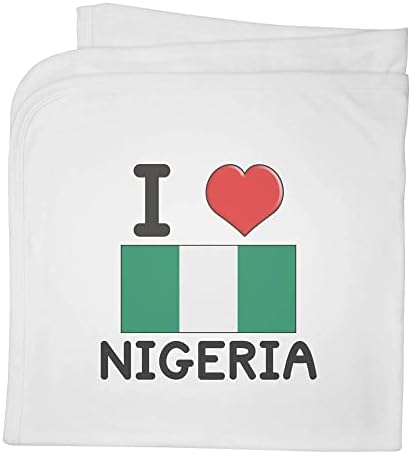 Azeeda 'Volim Nigeriju' Pamuk Baby Bobe / Shawl