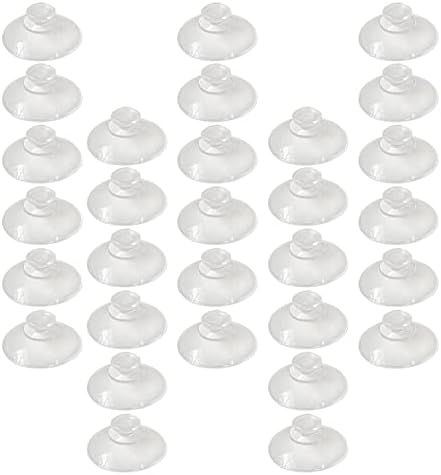 Soimiss Terrarium 2pcs Clear usisna čaša čiste plastične usisne čaše za čiste usisne čaše za staklene prozirne dojke plastične sisaju: 100pcs stakleni stakleni vješalice za plastike