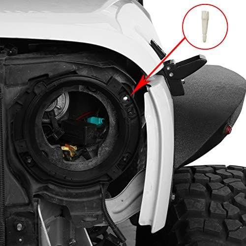 u-Box Wrangler JK 7inch zamjena farova nosač nosač potporni prsten za Jeep Wrangler JK & Wrangler Unlimited 2007-2018