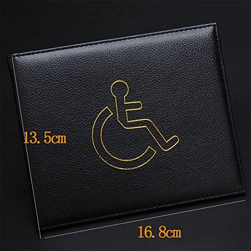 Disabled Badgetimer Holder novčanik zaštitnik koža invaliditetom Badge Holder parking Pass držač dozvole koristi za potrebe invalida