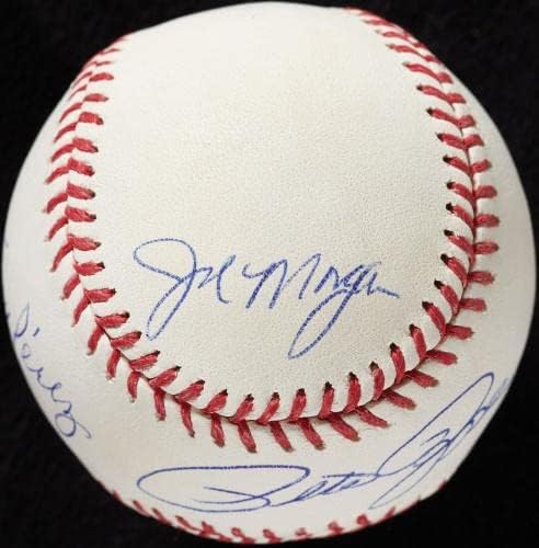 Pete Rose Johnny Bench Joe Morgan Tony Perez Big Crvena mašina potpisana bejzbol MLB - AUTOGREMENA BASEBALLS
