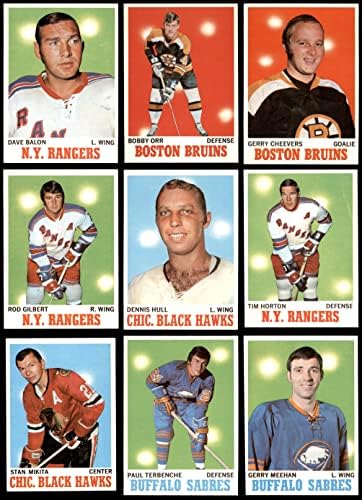 1970-71 topps hokej kompletan set nm