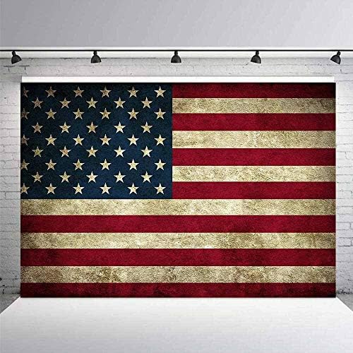7x5ft američka zastava pozadina fotografije američke zastave pozadina Lelez Dan nezavisnosti Dan veterana bešavne vinilne tkanine Photo Studio štand rekviziti SPGE046
