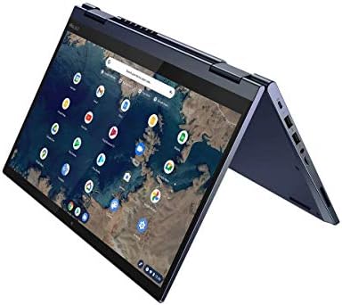 Lenovo ThinkPad C13 Yoga Gen 1 13.3 ekran osetljiv na dodir 2 u 1 Chromebook, AMD Ryzen 5 3500C, 8GB RAM, 128GB SSD, Abyss Blue