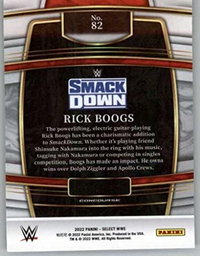 2022 Panini Odaberite WWE 82 Rick Boogs Concourse Smackdown Wrestling Trgovačka kartica