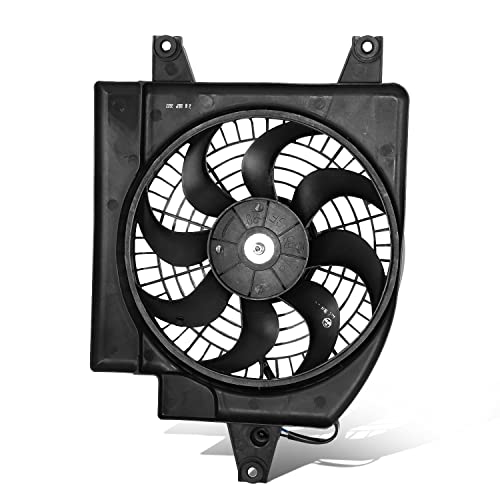 KI3113109 Tvornički stil hlađenja hlađenja A / C Kondenzatorski ventilator Kompatibilan je s Rio 2001-2005, 12V, crni