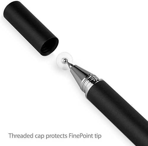 Bilo koji softver za imenik Stylus olovka, boxwave® [finetouch kapacitivni stylus] Super precizan olovka za sve posuđe - Jet Black