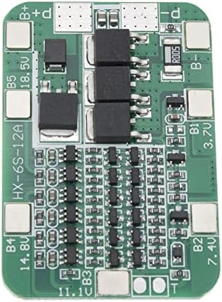 Hiigh 6s 15A 24V PCB BMS zaštitna ploča za 6 paketa 18650 Li-Ion litijumski modul ćelije 50 * 32mm 1pcs