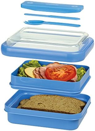 PrepSolutions Blue Prep Solutions by Progressive Sandwich Box Set od 6 komada, jedna veličina